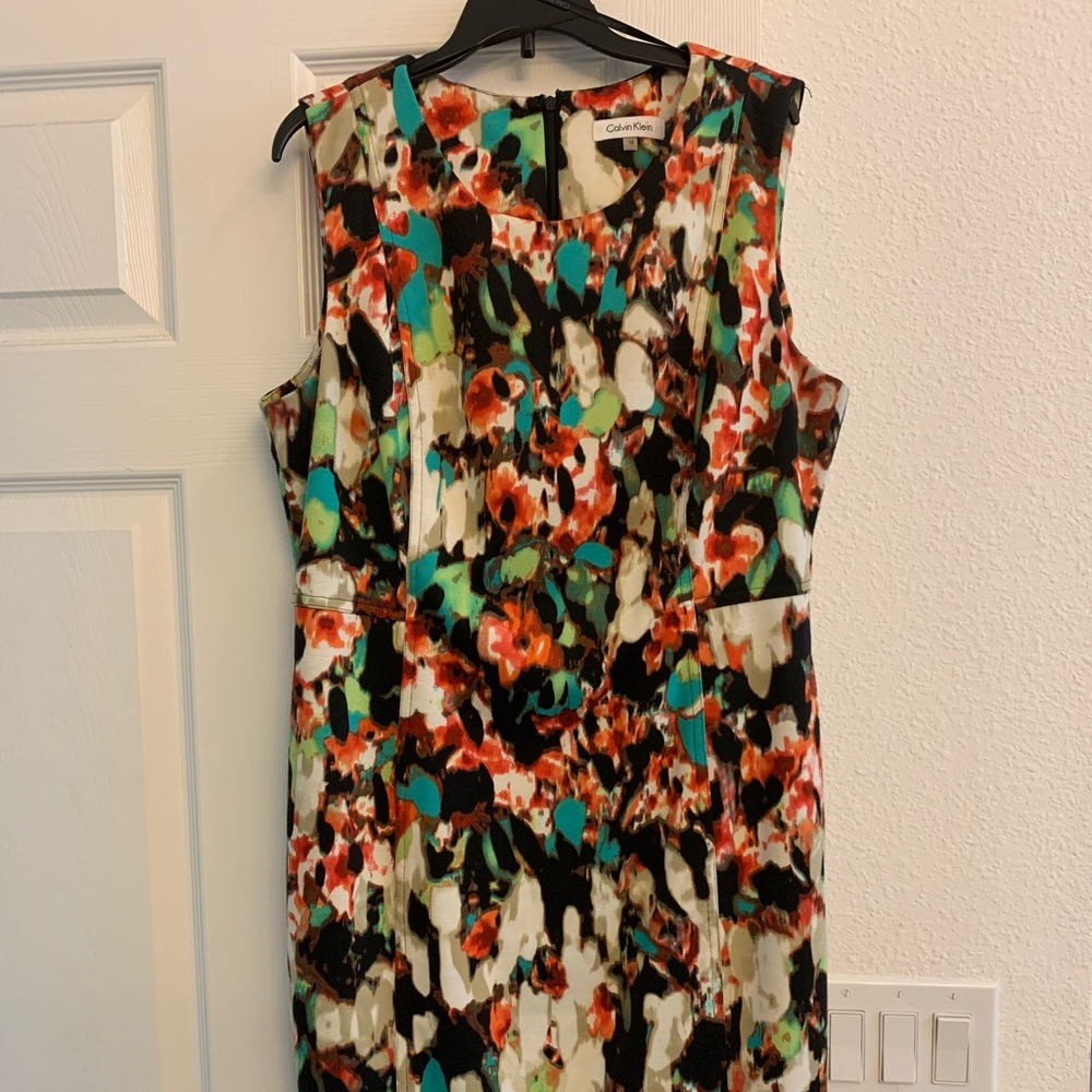 Calvin Klein Print Dress